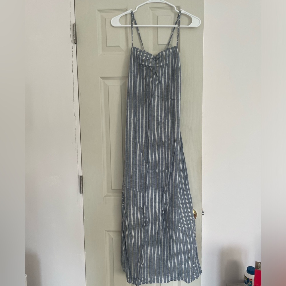 Lucky Brand Stripe Maxi Dress! Size small!